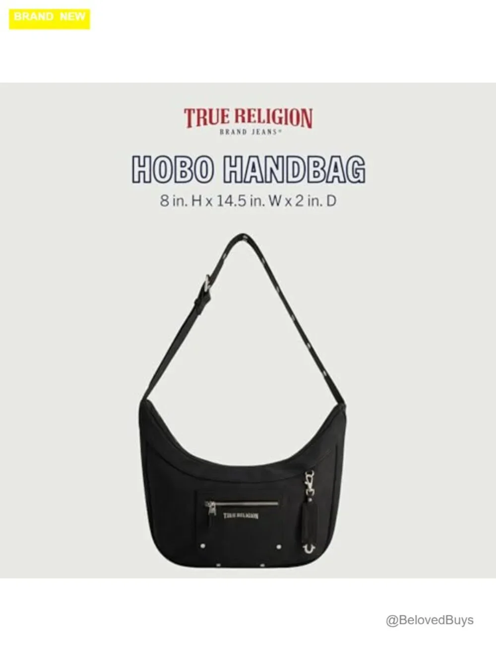 Faux Suede Hobo Handbag with Adjustable Strap, Crescent Shape